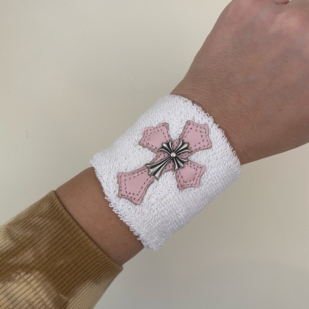 Chrome hearts sweatband wrist